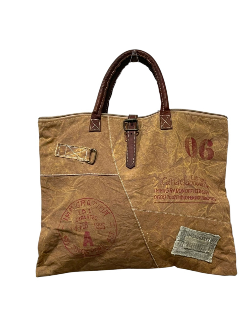 The Barrel Shack La Gunda Travelers Handmade Handbag Hobo Industrial READ